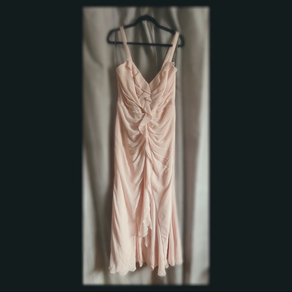 Vera Wang White Bridesmaid Dress
